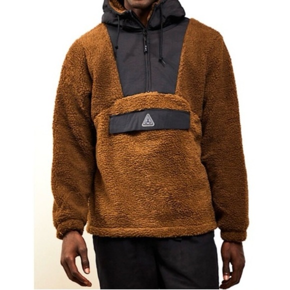 HUF Other - HUF Brown and Black Performance Jacket